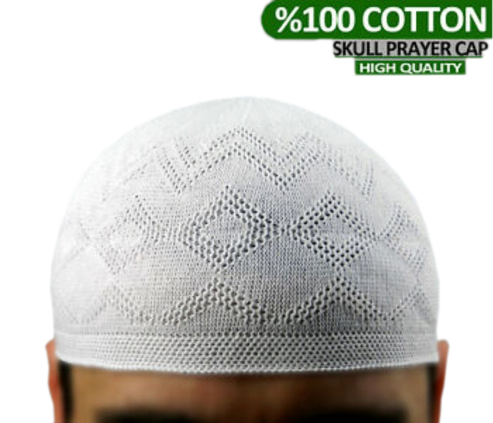 Sufi Cap SC258 2 Pieces Turkey White - Zoom Image