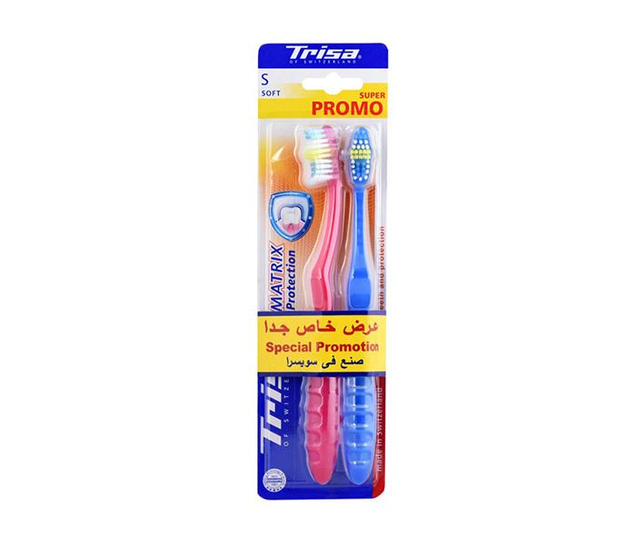 Trisa Matrix Protection Soft Duo Toothbrush - Zoom Image