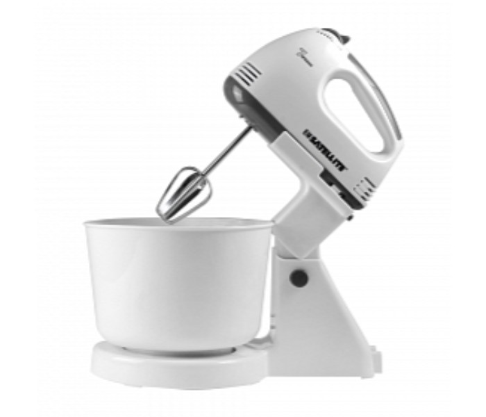 BM Satellite BM-342 2.0 Liter Hand Mixer With Bowl 130 Watts White - Zoom Image 2