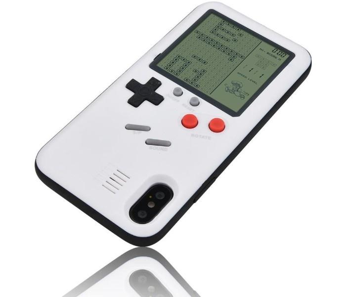 Wanle Gameboy Mobile Cover with Real Tetris Game Installed for iPhone X GB003 White  - Zoom Image 2