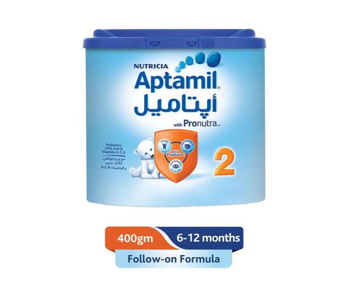 Aptamil N12279844A Nutricia 2 With Pronutra Follow-On Formula 400 g  - Zoom Image