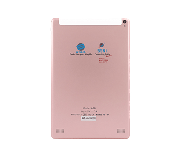 BSNL A50 10.1-Inch 64GB 4G LTE Dual Sim Tablet - Pink - Zoom Image 1