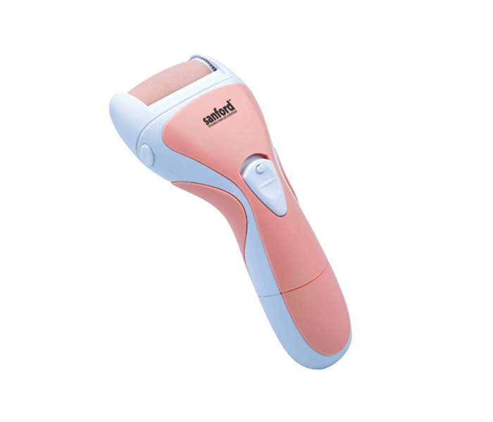 Sanford SF1927CR BS 3W Rechargeable Callus Remover, Pink & White - Zoom Image