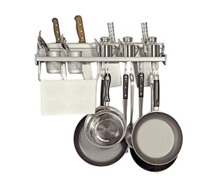 Taqdeer nc-33150 The Kitchen Hangs Series Storage Organizer Silver - Zoom Image 3