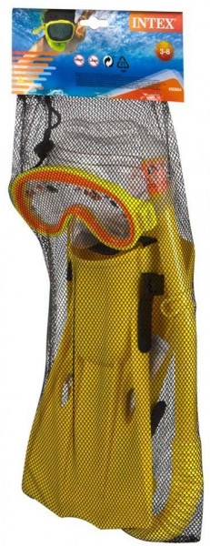 Intex ZX-55954 Adventure View Swim Set - Yellow - Zoom Image 1