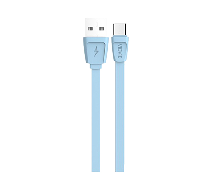 Vidvie CB-408 Data Cable for Smartphone - 1 Meter, Blue - Zoom Image 2