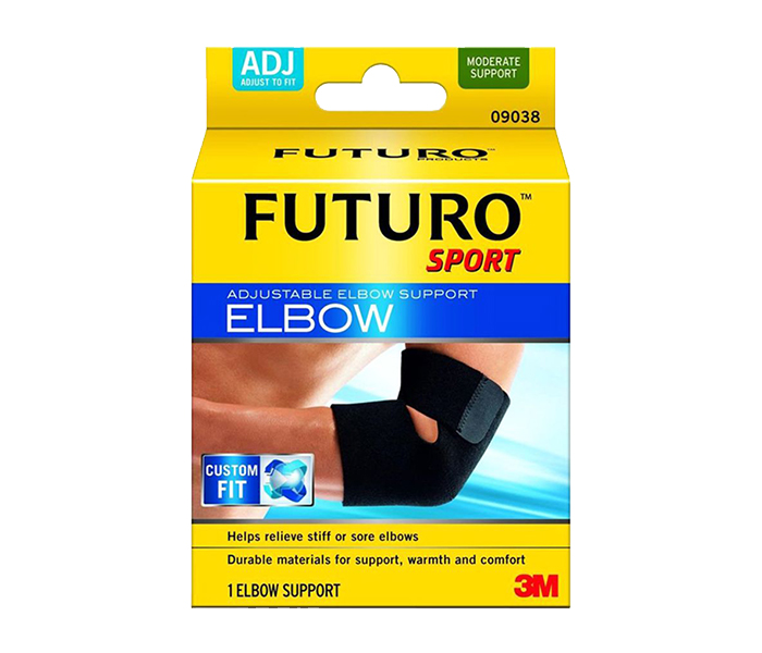 Futuro N15408913A Sport Adjustable Elbow Support - Black - Zoom Image