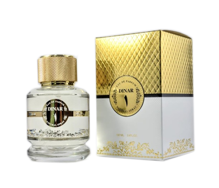 Paris 100ml Dinar White Eau De Parfum for Unisex - Zoom Image 1