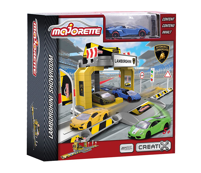 Majorette 212050003 Creatix Lamborghini Showroom with One Car - Zoom Image 2