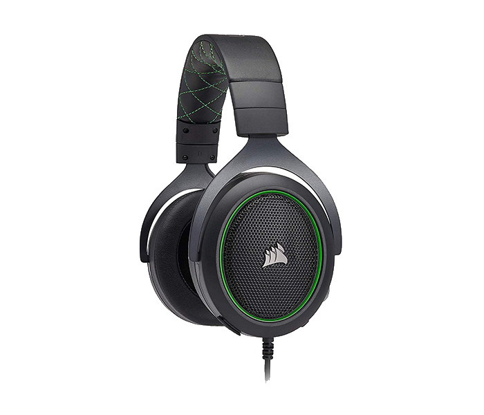 Corsair CA-9011171-NA HS50 Stereo Gaming Headset - Green - Zoom Image 7