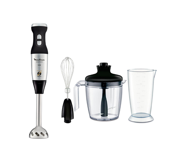 Moulinex DD883 1000 Watts Submersible Blender - Black & Stainless Steel - Zoom Image