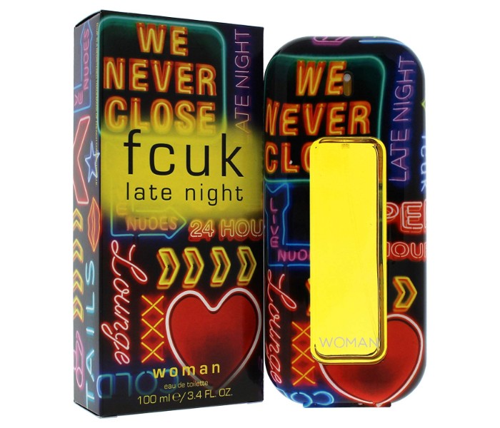 Fcuk Late Night EDT 100 ml for Women - Zoom Image 2