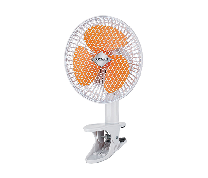 Sonashi SF-8009-C 7-inch Clip Fan - Orange - Zoom Image 5