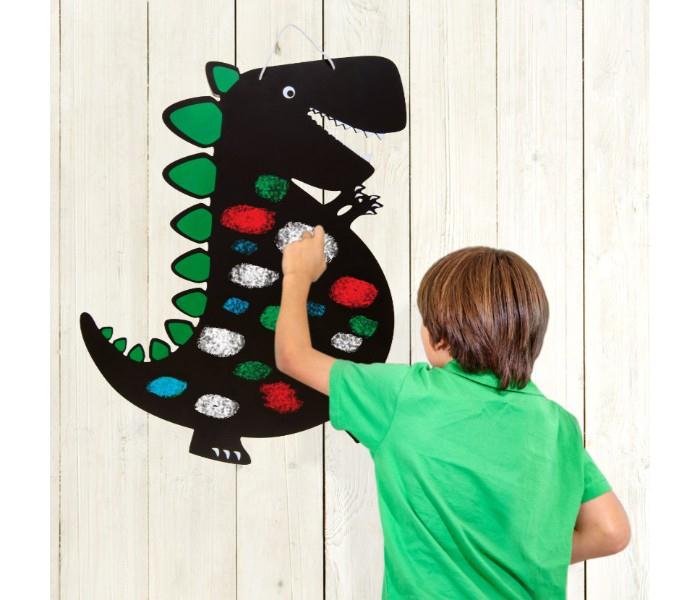 Fiesta Crafts W-0221 Dinosaur Chalkboard Wall Hanging Assorted - Zoom Image 2