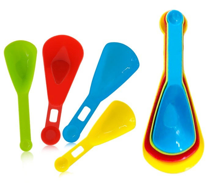 MMS-123 Measuring Spoons Multicolor - Zoom Image