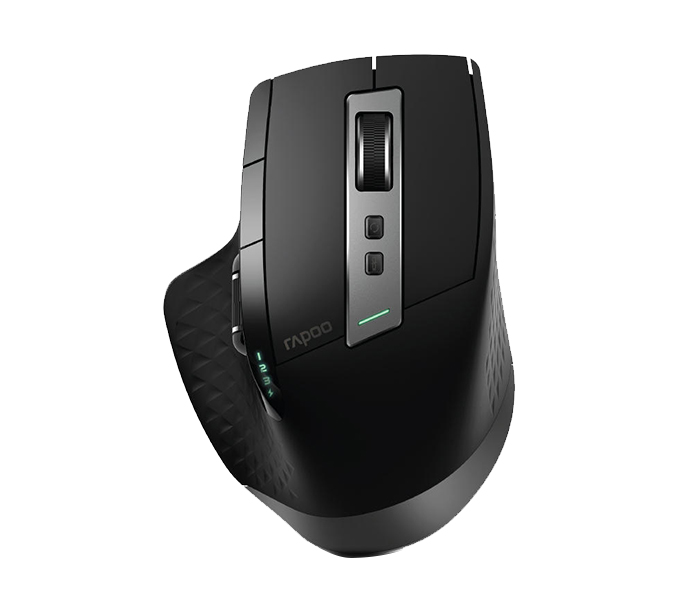 Rapoo MT750s Bluetooth & Wireless Multi Mode Optical Mouse - Black 18670 - Zoom Image 6