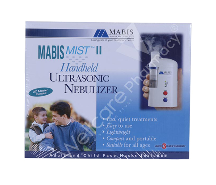 Mabis CN 02 Steam Inhaler - White & Blue - Zoom Image 2