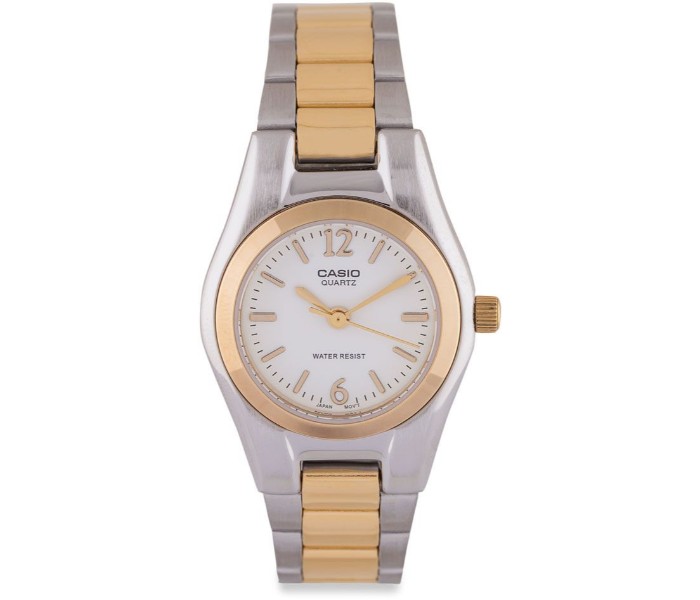 Casio LTP-1253SG-7ADF Womens Analog Watch Gold and Silver - Zoom Image 2