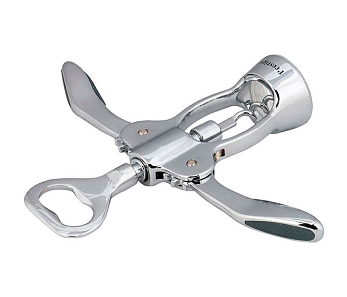 Prestige PR42413 Chrome Diecast Corkscrew - Silver - Zoom Image 1