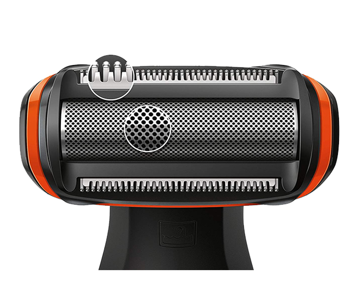 Philips BG2026 Series 3000 Showerproof Body Groomer - Black & Orange - Zoom Image 2