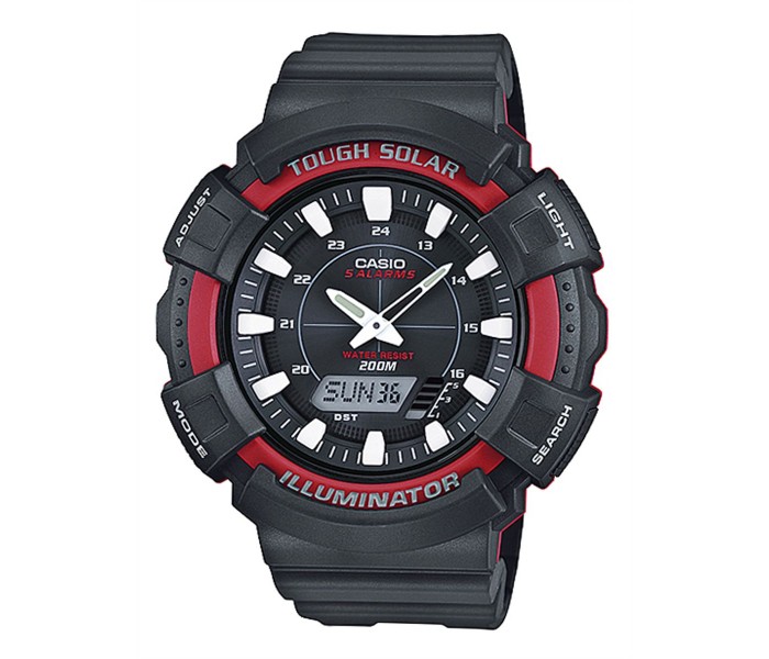 Casio ADS-800WH-4ADF Mens Casual Analog and Digital Watch Black - Zoom Image 4