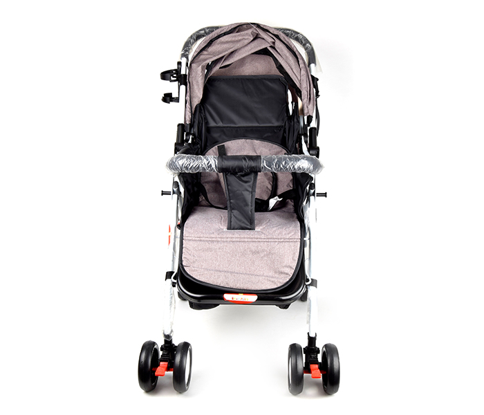 Baby Plus BP8483 Dismountable Cushion Baby Stroller - Coffee - Zoom Image 2