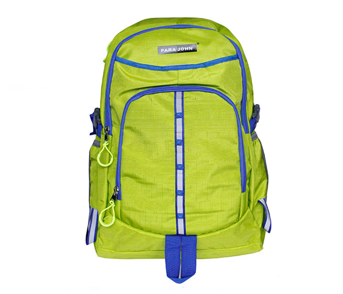 Para John PJBP6541 19-inch School Backpack - Green & Silver - Zoom Image