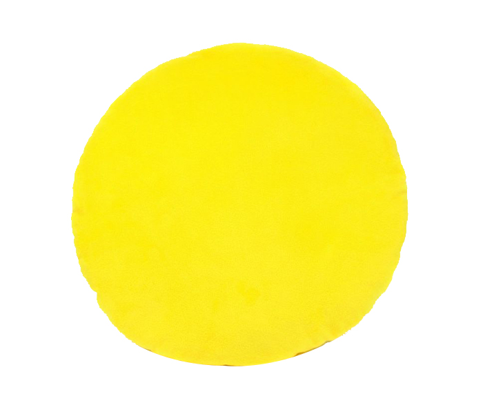 Cute Round Emoji Pillow - Yellow - Zoom Image 1