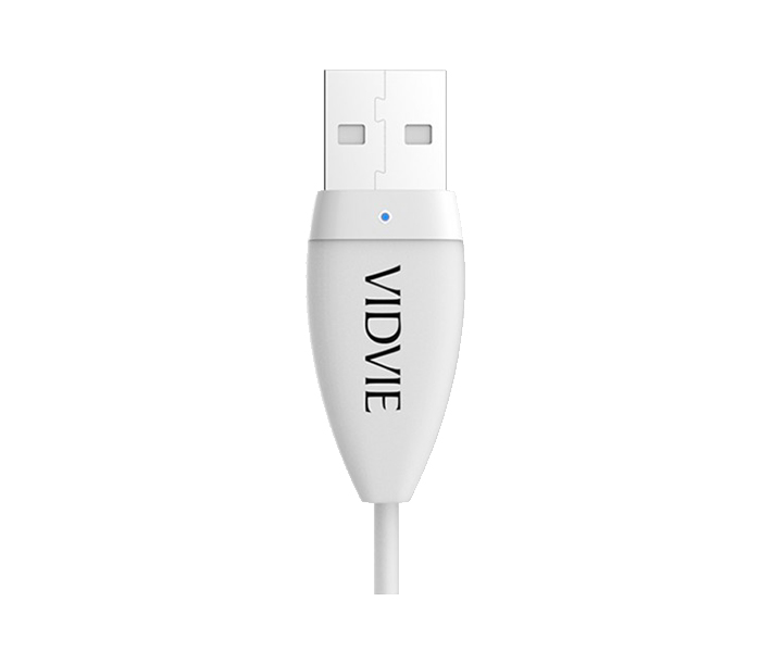 Vidvie CB-402 Data Cable for Apple iPhone - 1 Meter, White - Zoom Image 2