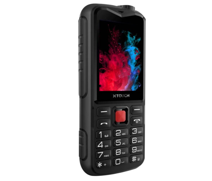 Xtouch Xbot Cham Original and Unique Cham Design Dual Sim Feature Phone Charcoal Black - Zoom Image 1