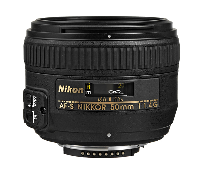 Nikon AF-S Nikkor 50mm f/1.4G Lens - Black - Zoom Image 7