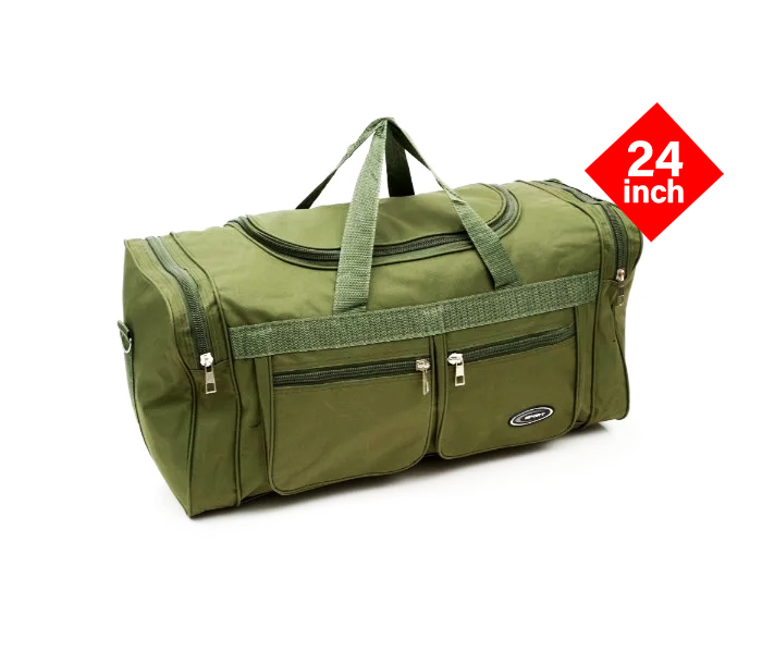 Strong Vintage Military Travel Handbag  24 inch 32957 Green - Zoom Image 3