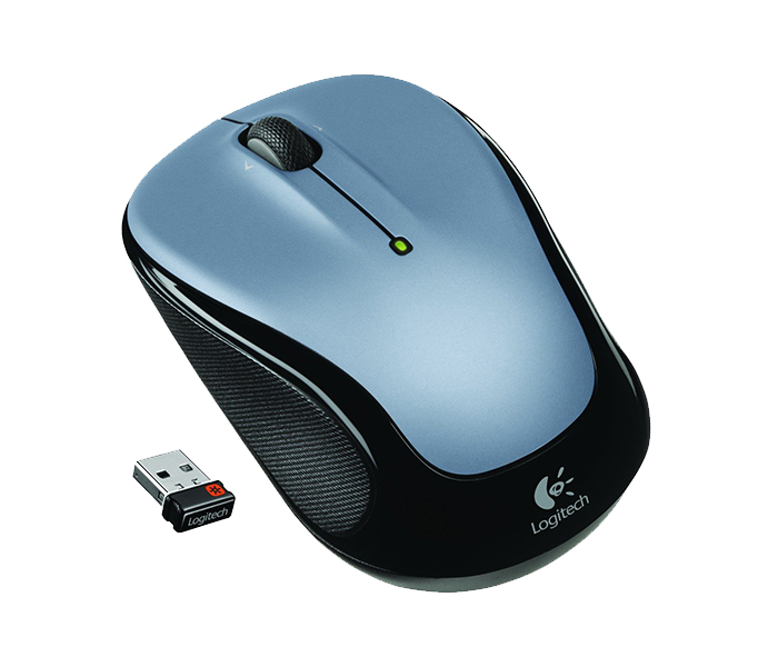 Logitech 910-002334 M325 2.4GHz Wireless Mouse - Light Silver - Zoom Image 3