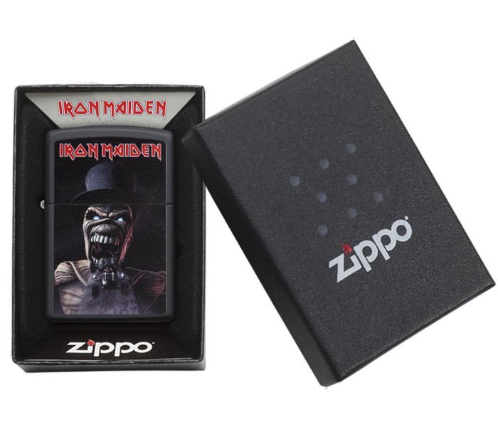 Zippo 29576 Iron Maiden Lighter Black and Grey - Zoom Image 1