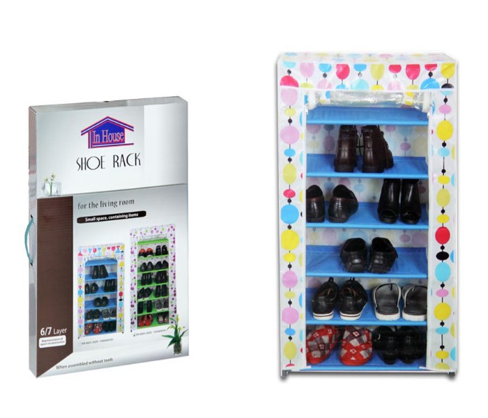 In-house SR-8603 6 Layer Shoe Rack Assorted - Zoom Image 1