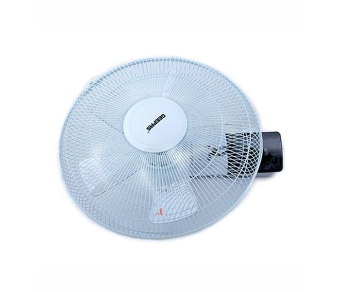 Geepas GF9606 16-inch 3 Speed Wall Fan with 5 Leaf Blades - Zoom Image 1