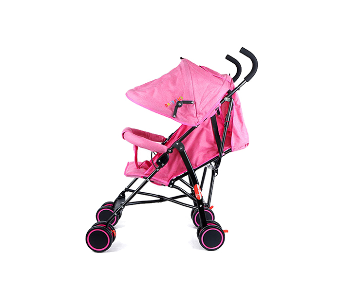 Baby Plus BP7731 Baby Stroller - Pink - Zoom Image 1