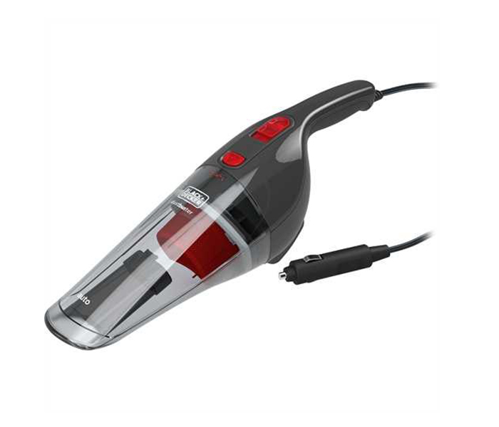 Black and Decker NV1210AV-B5 12V DC EPP Dustbuster Auto Car Vacuum Cleaner with Accessory Kit - Grey and Red - Zoom Image 4