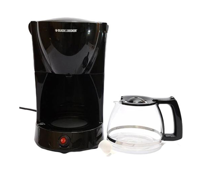 Black and Decker DCM600-B5 800W 8 Cups Coffee Maker - Black - Zoom Image 1