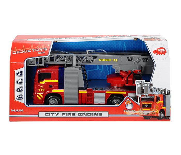 Dickie 203715001 31CM Fire Rescue Try Me Play Set - Red - Zoom Image 3