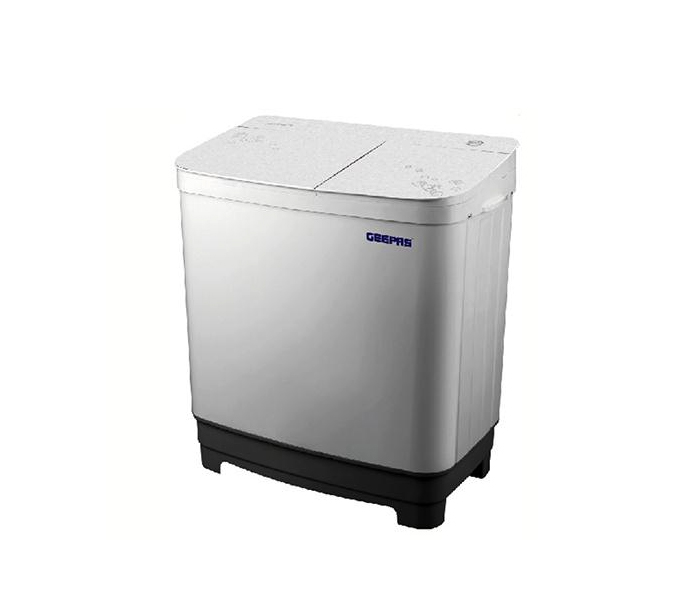 Geepas GSWM6466 Semi Automatic Washing Machine with Twin Tub - Zoom Image