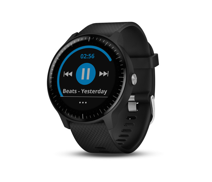 Garmin Vivoactive 3 GPS Smart Watch With Music - Black and Stainless Steel - Zoom Image 5