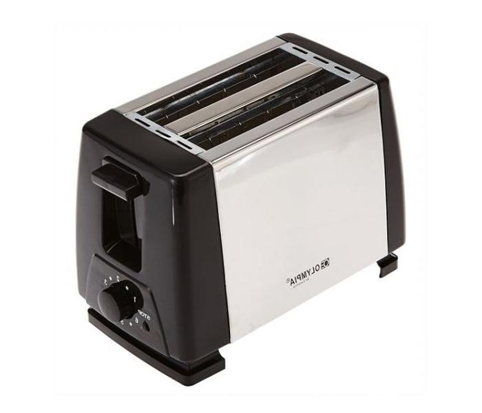 Olympia OE-505 2 Slice Bread Toaster with Stainless Steel Side Panel - Zoom Image 1