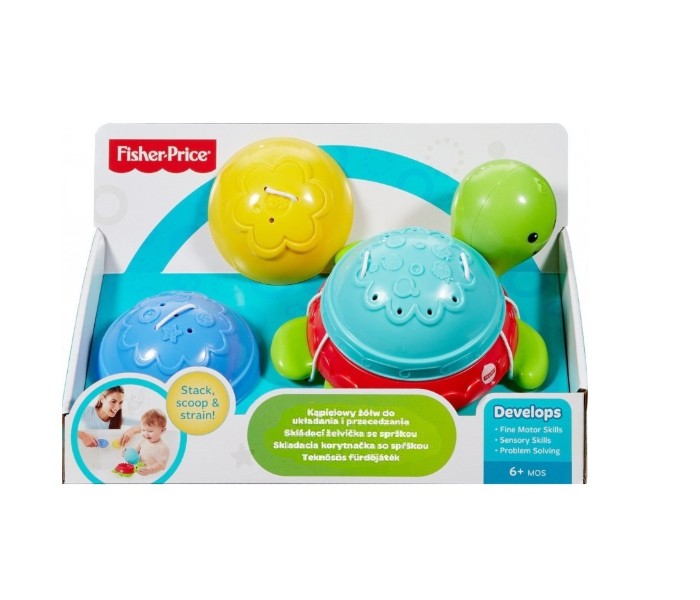 Fisher Price DHW16 Stack and Strain Bath Turtle Assorted - Zoom Image 4