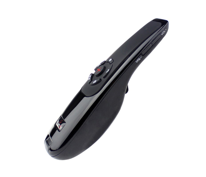 Trands TR-WP133 Wireless Lazer Mobile Presenter with Air Mouse - Black - Zoom Image 1