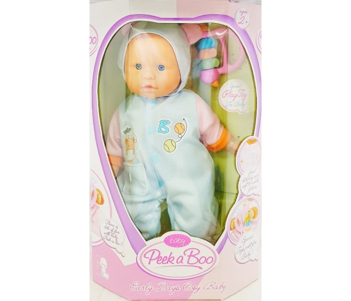 Sum Sum 15339 Early Days Cosy Play Baby 40 cm Blue - Zoom Image