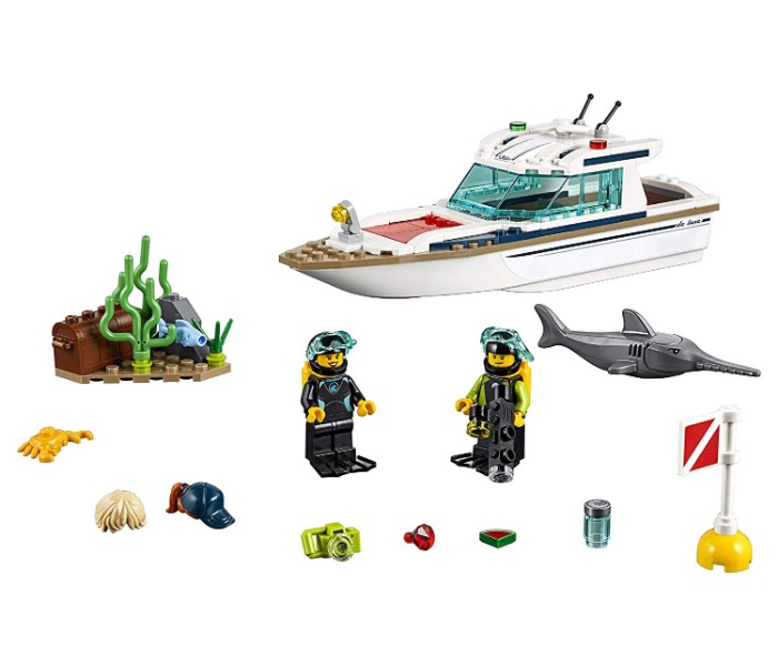 Lego City 60221 Diving Yacht Assorted - Zoom Image 2