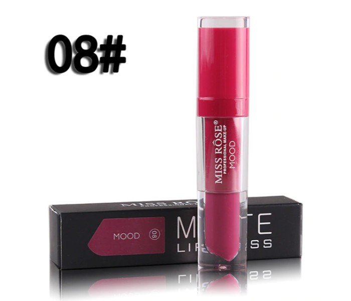 Miss Rose 7701-026M Longlasting Matte Lip Gloss 08 Mood - Zoom Image