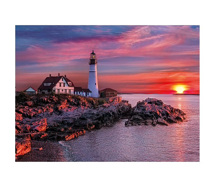 Clementoni 35049 High Quality Collection Portland Head Light Adult Puzzle - 500 Pieces - Zoom Image 1