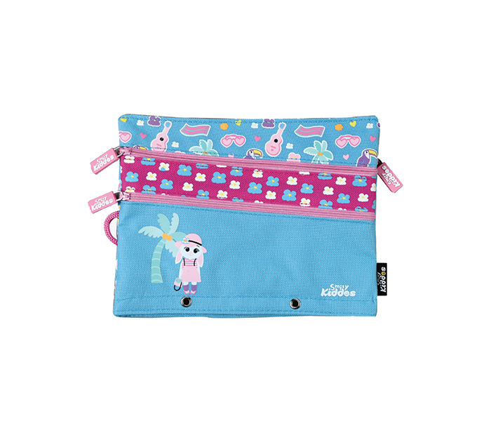 Smily Kiddos SK11003046 Fancy A5 Pencil Case - Light Blue - Zoom Image 3